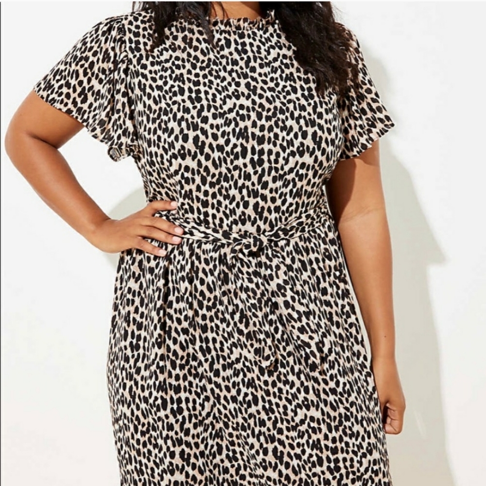 LOFT Plus Leopard Print